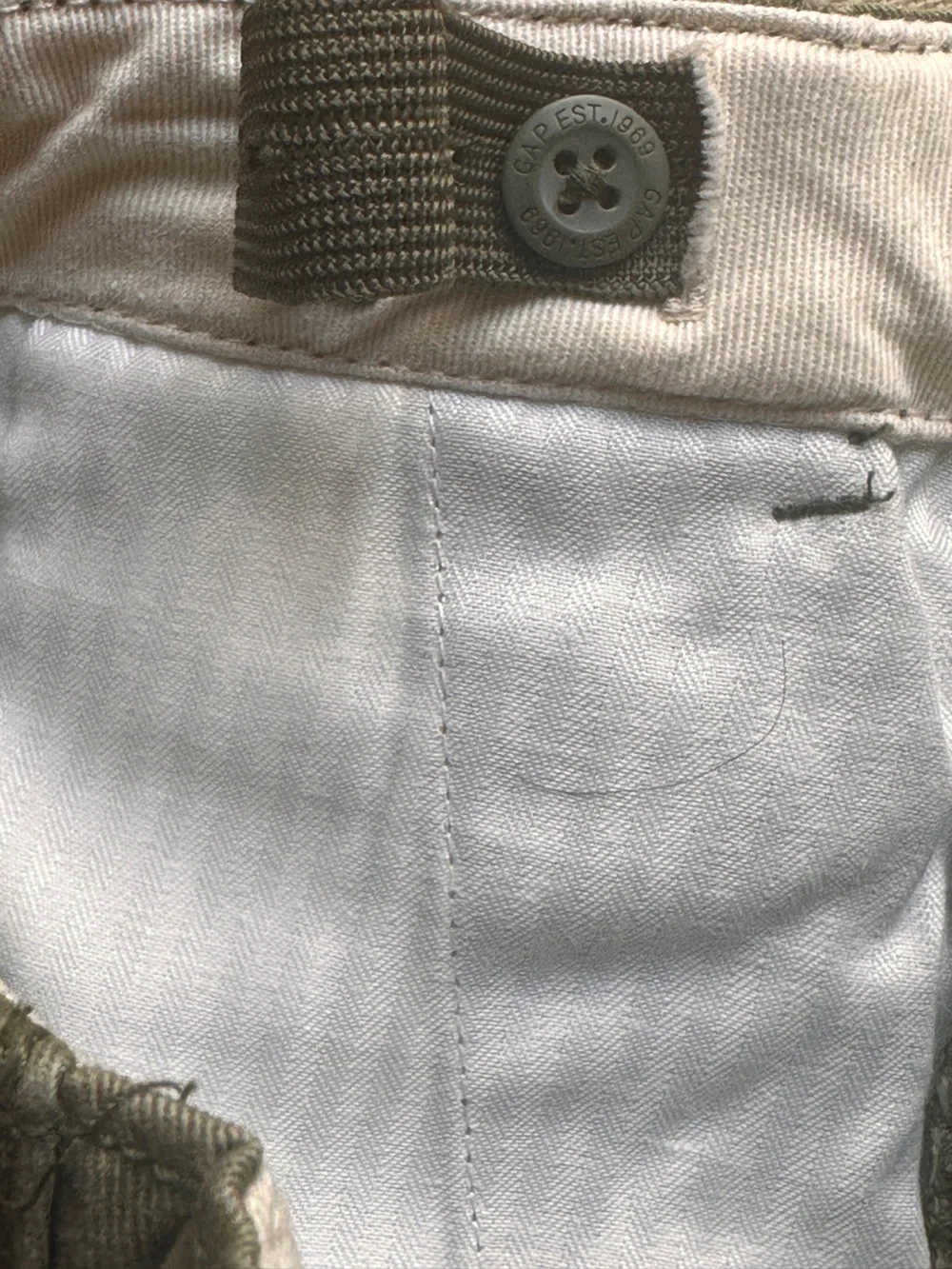 GAP Olive Green Kids Casual Chinos